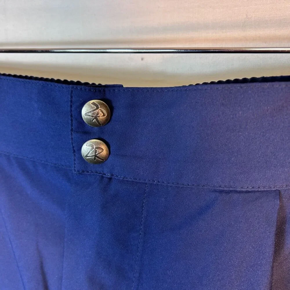 VTG Zero Restriction Navy Gore-Tex Shell Waterproof Outdoor Golf Pants Size L